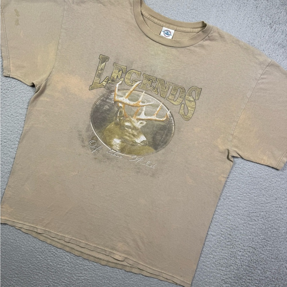 Vintage y2k deer animal nature T-shirt